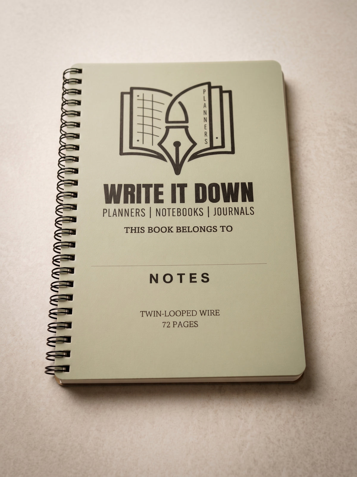Write it Down Planner A5 72 Page Notebook