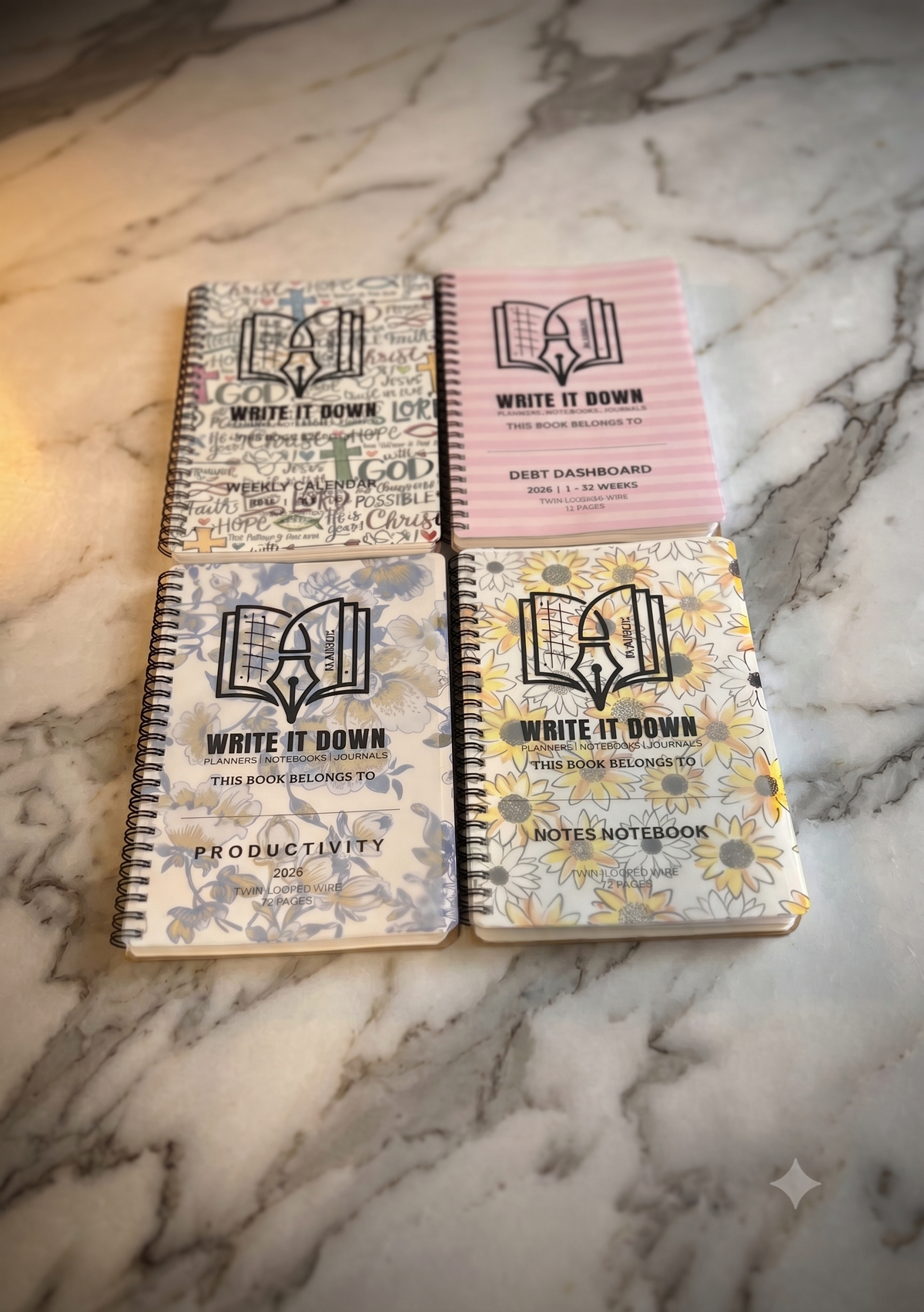 Write it Down Planner A5 72 Page Notebook